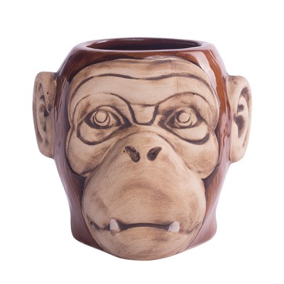 TIKI ΠΟΤΗΡΙ MONKEY, SHINY FINISH · 550 ML · 12,5 X 12 X 11CM