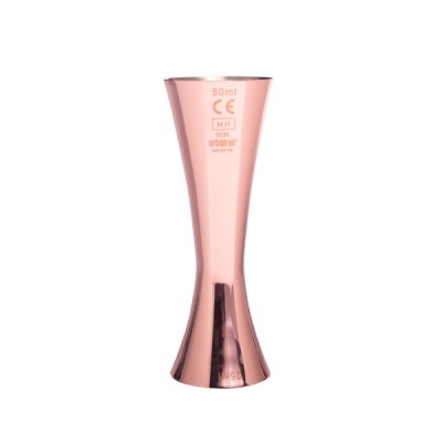 ΜΕΖΟΥΡΑ AERO JIGGER · 10/25/35/50ML COPPER PLATED