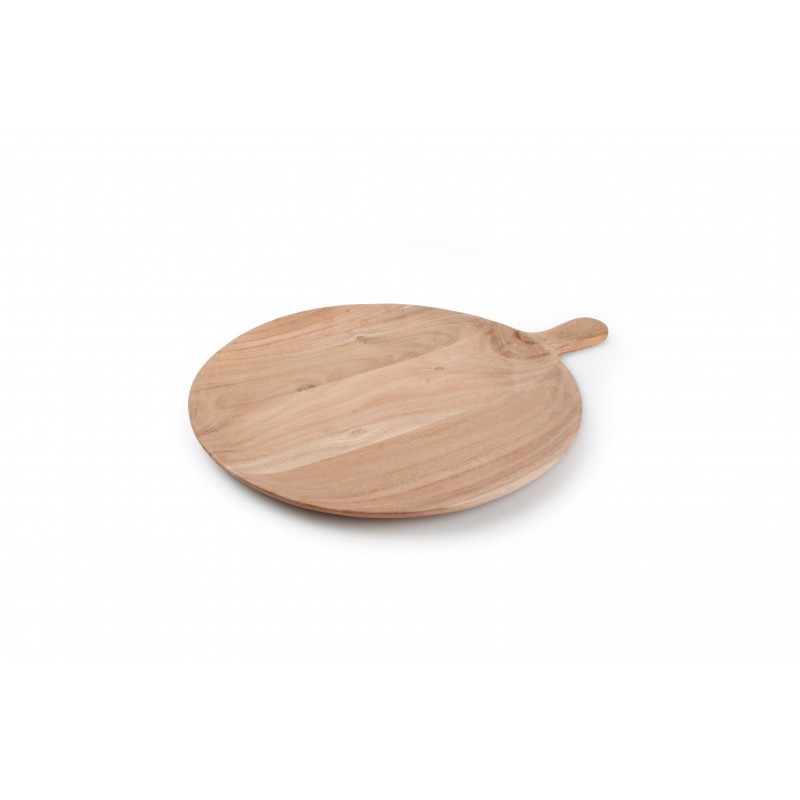 PALLA ΔΙΣΚΟΣ ΣΕΡΒ. 30CM ΜΕ ΧΕΡΟΥΛΙ ACACIA