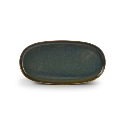 PILA ΠΙΑΤΕΛΑ ΟΒΑΛ 30X15XH2CM GREEN