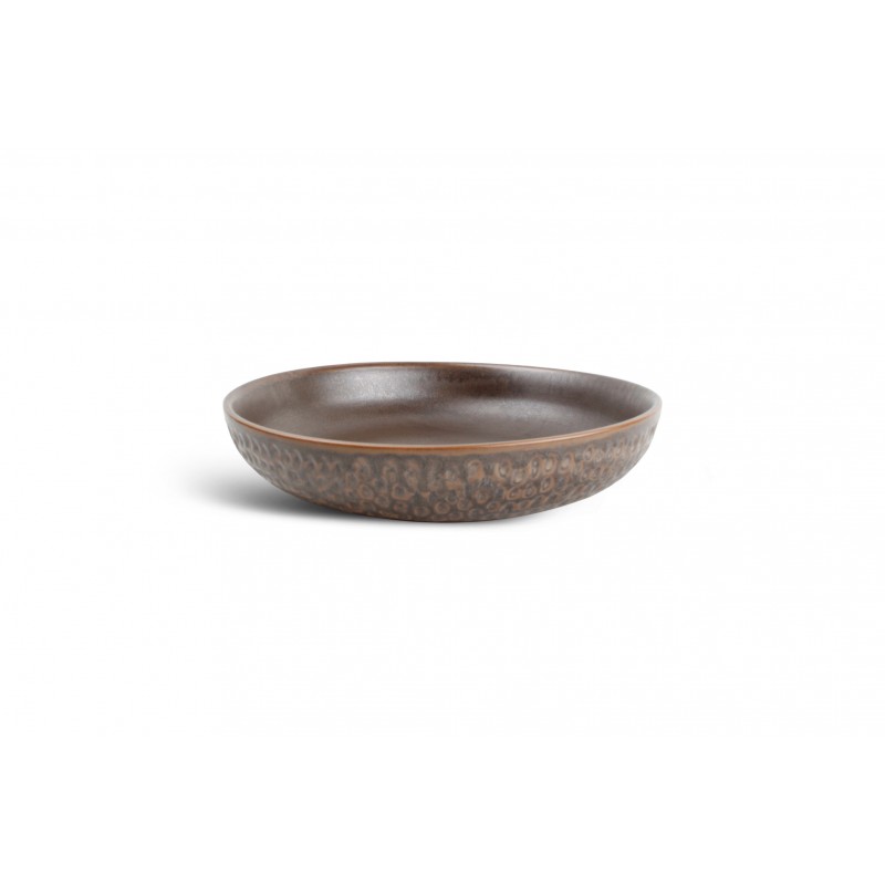 ΠΙΑΤΟ ΒΑΘΥ 22XH4,5CM HAMMERED COPPER BRASS