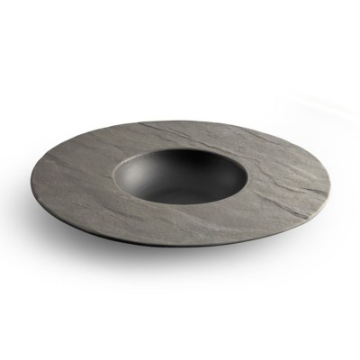 ΠΙΑΤΟ ΒΑΘΥ 28,5/12XH3,5CM ΜΑΥΡΟ LIVELLI