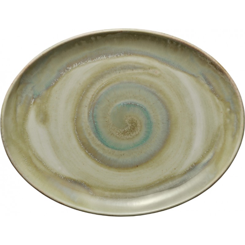 HEART & SOUL ΠΙΑΤΕΛΑ ΟΒΑΛ COUPE 36Χ28ΕΚ THYME