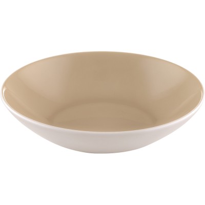 SAND STONE ΠΙΑΤΟ ΒΑΘΥ COUP 18CM BEIGE UNI