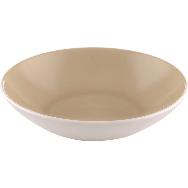 SAND STONE ΠΙΑΤΟ ΒΑΘΥ COUP 18CM BEIGE UNI