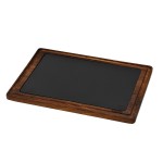 ΞΥΛΙΝΟ ΠΛΑΤΩ 30X20CM ΜΕ ΠΛΑΚΑ MΑΝΤΕΜΙ