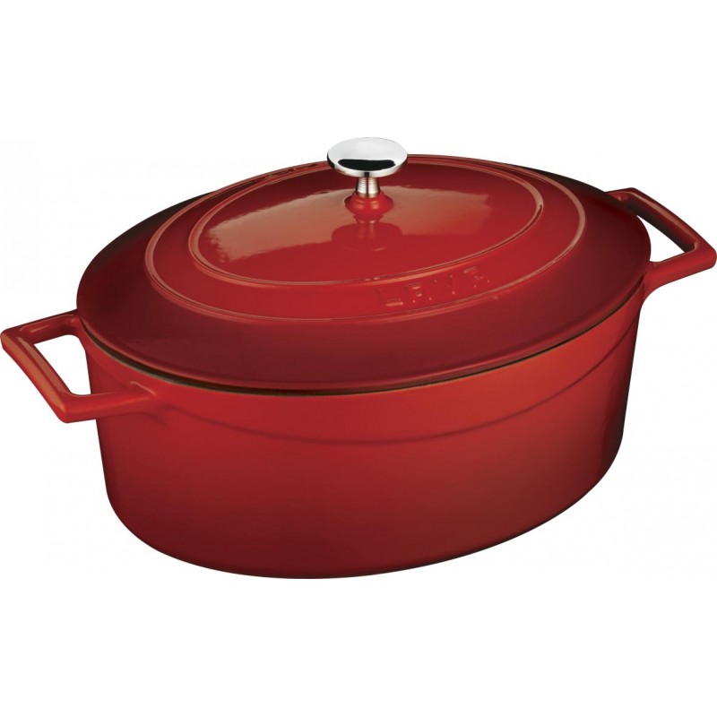 LAVA ΚΑΤΣΑΡΟΛΑ ΟΒΑΛ 21X27CM ΚΟΚΚΙΝΗ w: 21 cm l: 34 cm h: 12 cm 3,91 lt