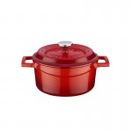LAVA ΚΑΤΣΑΡΟΛΑ 18CM ΚΟΚΚΙΝΗ  w: 19 cm l: 25,5 cm h: 9 cm 1,66 lt