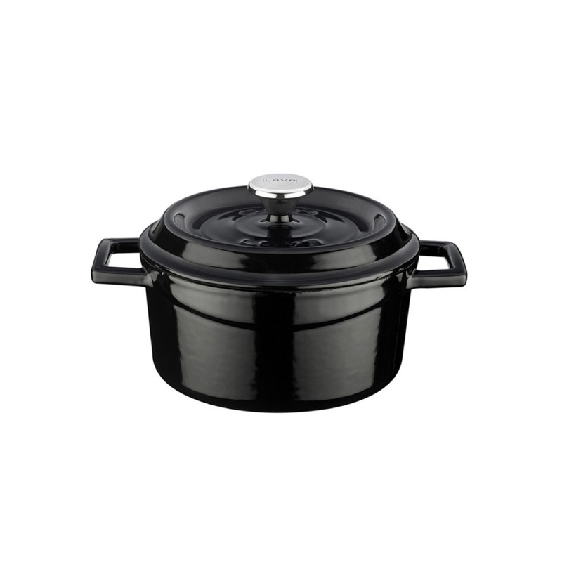 LAVA ΚΑΤΣΑΡΟΛΑ 18CM ΜΑΥΡΗ w: 19 cm l: 25,5 cm h: 9 cm 1,66 lt