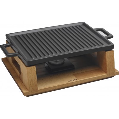 LAVA ΠΛΑΚΑ ΜΑΝΤΕΜΙ ΜΕ ΞΥΛΙΝΟ ΣΤΑΝΤ 22X30CM. (THIS PRODUCT DO NOT INCLUDE BURNER)