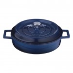 LAVA ΚΑΤΣΑΡΟΛΑ ΡΗΧΗ 32CM ΜΠΛΕ w:33 cm l: 41 cm h:9 cm 5,66 lt