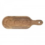 ΠΛΑΤΩ ΜΕ 3 ΘΕΣΕΙΣ DIP RUSTIC MANGO WOOD