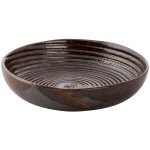 METALLIC BROWN ΠΙΑΤΟ ΒΑΘΥ 15CM