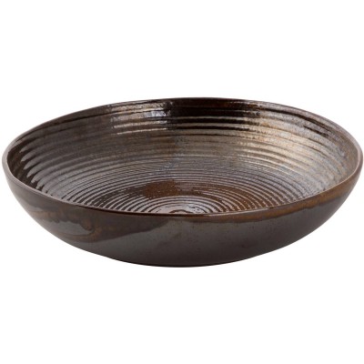 METALLIC BROWN ΠΙΑΤΟ ΒΑΘΥ 26CM