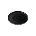 NARA ΠΙΑΤΟ ΡΗΧΟ ΣΤΡΟΓΓΥΛΟ HIGH RIM RELIEF 27CM BLACK/WHITE