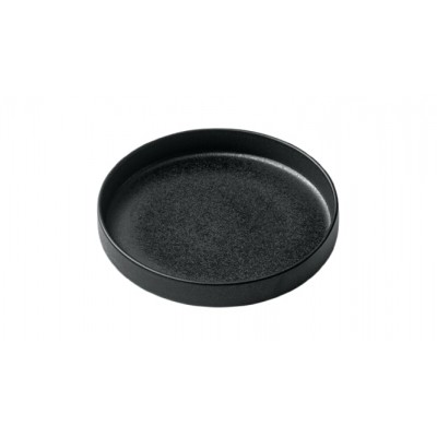 NARA ΠΙΑΤΟ ΒΑΘΥ ΜΕ RIM 24CM ΜΑΥΡΟ