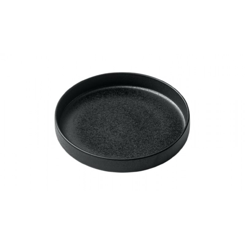 NARA ΠΙΑΤΟ ΒΑΘΥ ΜΕ RIM 24CM ΜΑΥΡΟ