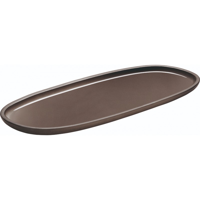 RENEW ΠΙΑΤΕΛΑ ΟΒΑΛ 35X15CM TAUPE
