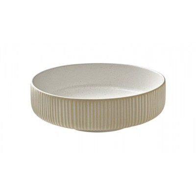 NARA ΠΙΑΤΟ ΣΤΡΟΓΓΥΛΟ RELIEF WHITE 21CM/1.46L