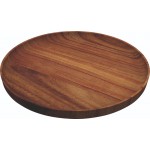 ACACIA ΠΙΑΤΕΛΑ ΞΥΛΙΝΗ ΣΤΡΟΓΓΥΛΗ 24CM