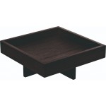 ANANTI ΔΙΣΚΟΣ ΤΕΤΡΑΓ. 18X18CM ΣΕ ΒΑΣΗ 4CM WENGE