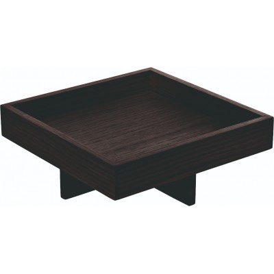 ANANTI ΔΙΣΚΟΣ ΤΕΤΡΑΓ. 18X18CM ΣΕ ΒΑΣΗ 4CM WENGE