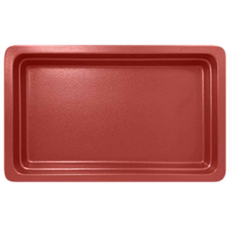 NEOFUSION GASTRONORM ΤΑΨΙ 1/1F - 53 Χ 32.5CM Χ H2CM ΣΚ.ΚΟΚΚΙΝΟ