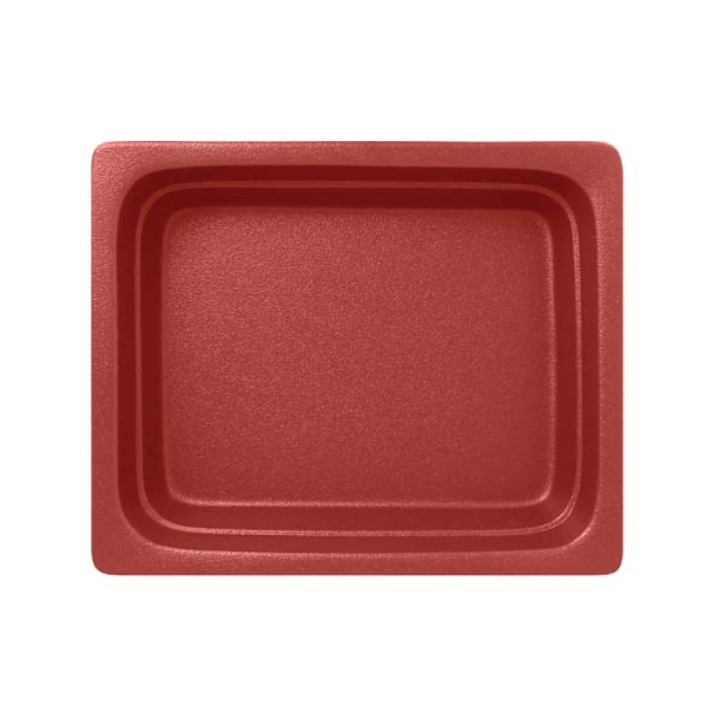 NEOFUSION GASTRONORM ΤΑΨΙ 1/2 - 32.5 Χ 26.5CM Χ H6.5CM ΣΚ.ΚΟΚΚΙΝΟ