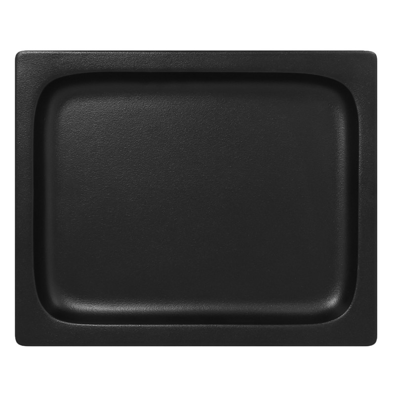 NEOFUSION GASTRONORM ΤΑΨΙ 1/2F - 32.5 Χ 26.5CM Χ H2CM ΜΑΥΡΟ