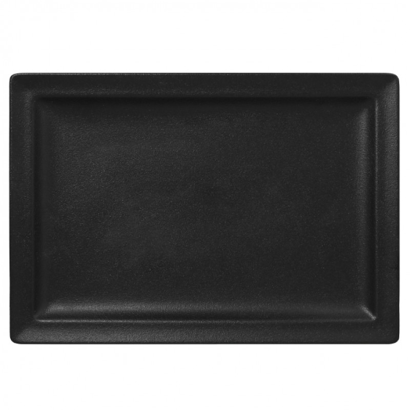 NEOFUSION ΠΙΑΤΕΛΑ ΠΑΡΑΛ/ΜΗ 33CM X 23CM ΜΑΥΡΗ
