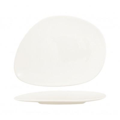 SHAPED ΠΙΑΤΟ ΡΗΧΟ 21CM IVORIS WHITE