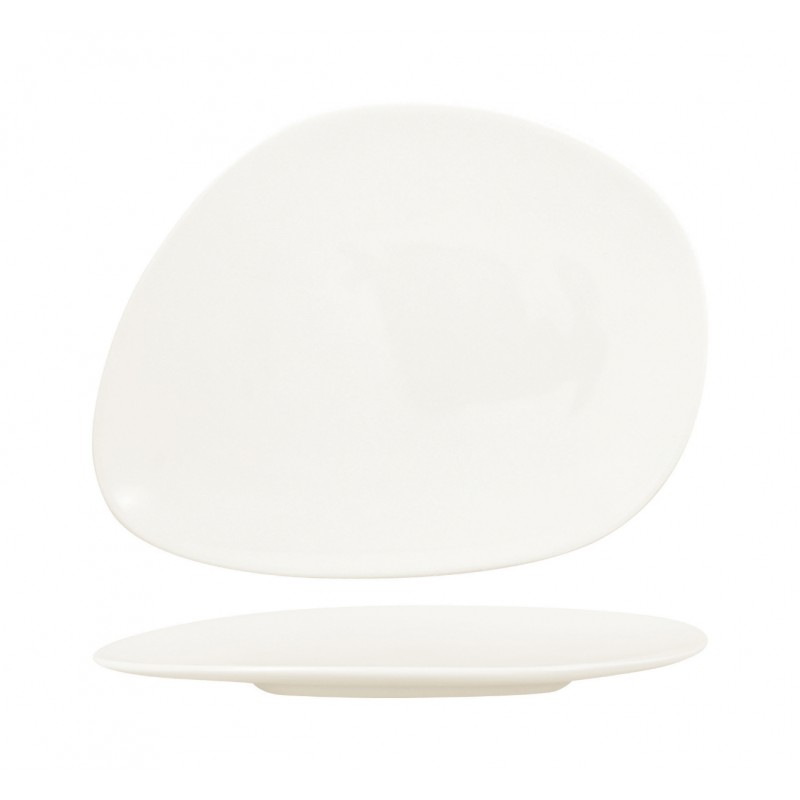SHAPED ΠΙΑΤΟ ΡΗΧΟ 21CM IVORIS WHITE