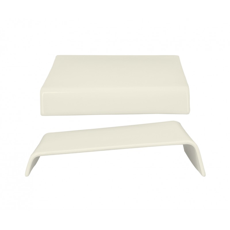 SUGGESTIONS SHARED ΠΙΑΤΕΛΑ/STAND 32X15cm ΛΕΥΚΗ