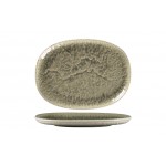 KRUSH ΠΙΑΤΕΛΑ ΟΒΑΛ 25Χ19CM ΓΚΡΙ KSOP25ST