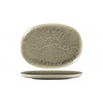 KRUSH ΠΙΑΤΕΛΑ ΟΒΑΛ 28Χ20,5CM ΓΚΡΙ KSOP28ST