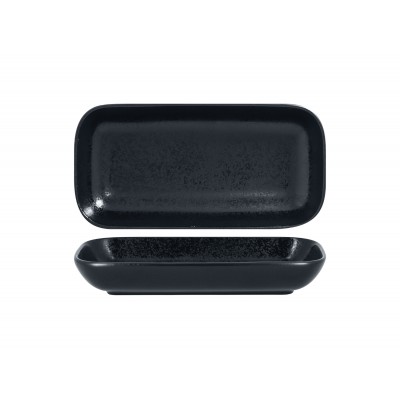 KARBON ΠΙΑΤΕΛΑ ΠΑΡΑΛΛ/ΜΗ 22X11CM BLACK