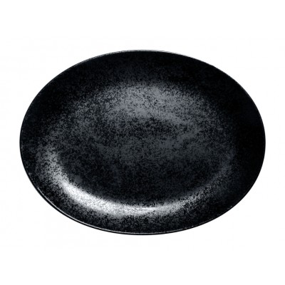 KARBON ΠΙΑΤΕΛΑ ΟΒΑΛ 36Χ27CM BLACK