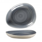 SPOT ORGANIC ΒΑΘΥ ΠΙΑΤΟ 28CM  JADE ΓΚΡΙ/ΜΠΛΕ