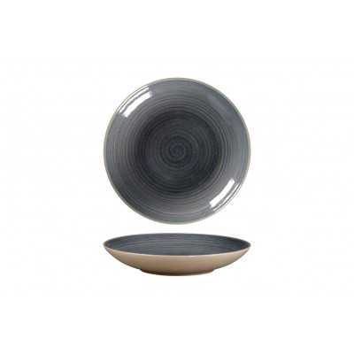 SPOT ΠΙΑΤΟ ΒΑΘΥ COUPE 23CM JADE ΓΚΡΙ-ΜΠΛΕ
