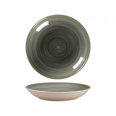 SPOT ΠΙΑΤΟ ΒΑΘΥ COUPE 30cm PERIDOT ΧΑΚΙ