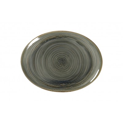 SPOT ΠΙΑΤΕΛΑ ΟΒΑΛ 36cm PERIDOT ΧΑΚΙ