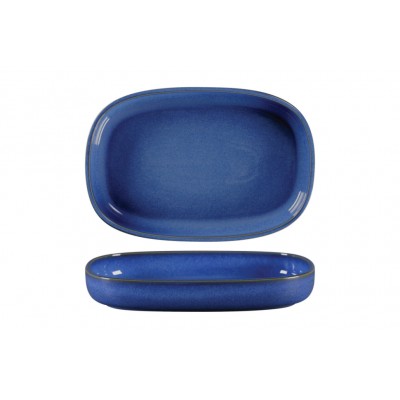 EASE OVAL ΒΑΘΥ ΠΙΑΤΟ 30X20,4CM  ΜΠΛΕ