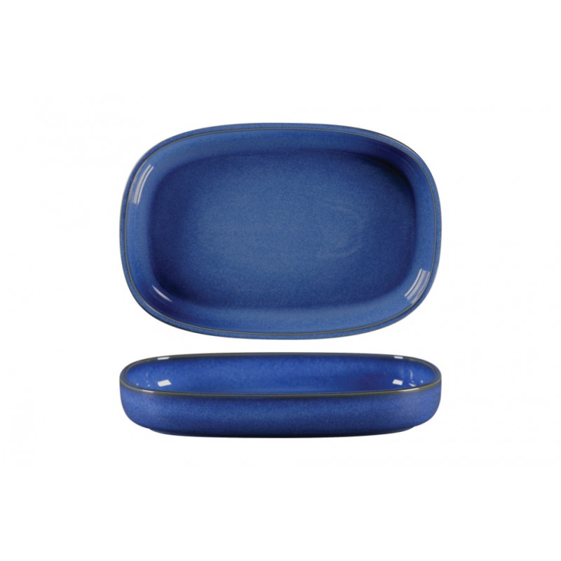 EASE OVAL ΒΑΘΥ ΠΙΑΤΟ 30X20,4CM  ΜΠΛΕ