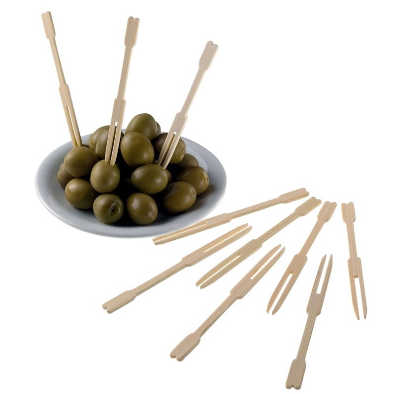 BAMBOO ΠΗΡΟΥΝΑΚΙΑ cm.9 1000τεμ LUX