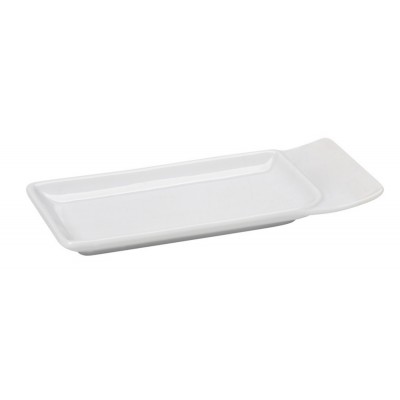 ΠΙΑΤΟ ΠΑΡΑΛ/ΜΟ 21X8,5CM ΛΕΥΚΟ