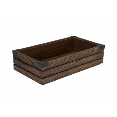 ΣΤΟΙΒΑΖΟΜΕΝΟ ΤΕΛΑΡΟ GN1/3 325x176x80mm ΜΕΤΑΛΛΙΚΕΣ ΓΩΝΙΕΣ