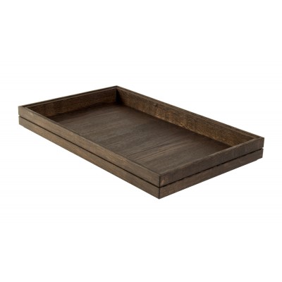 ΣΤΟΙΒΑΖΟΜΕΝΟ ΤΕΛΑΡΟ GN1/1 530x325x40mm HAVANA BLACK