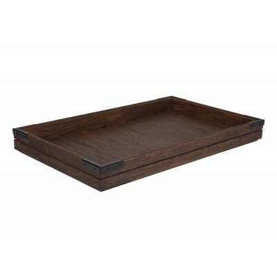 ΣΤΟΙΒΑΖΟΜΕΝΟ ΤΕΛΑΡΟ GN1/1 530x325x40mm ΜΕΤΑΛΛΙΚΕΣ ΓΩΝΙΕΣ