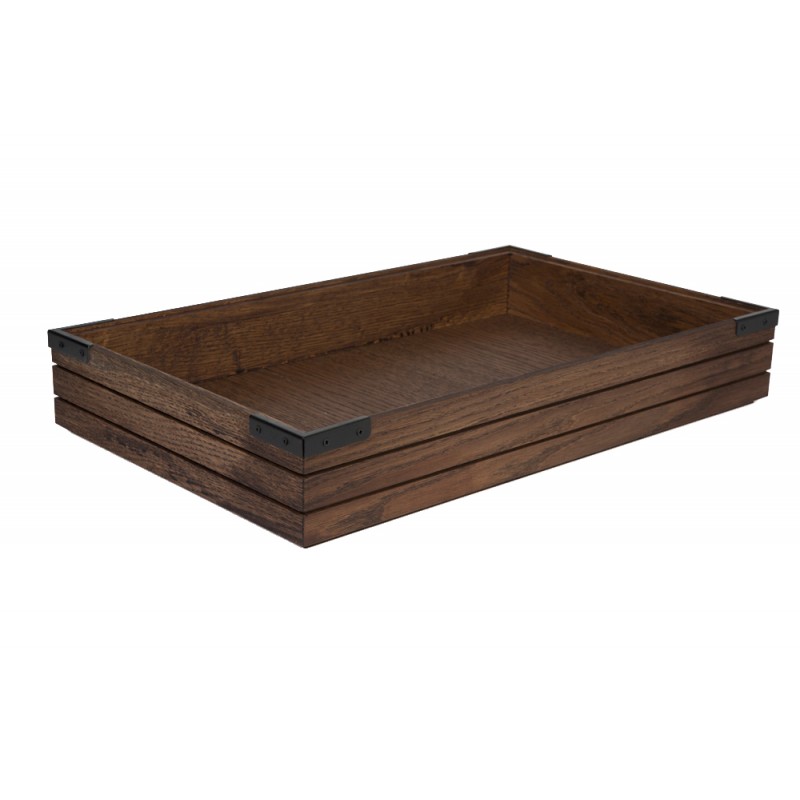 ΣΤΟΙΒΑΖΟΜΕΝΟ ΤΕΛΑΡΟ GN1/1 530x325x80mm ΜΕΤΑΛΛΙΚΕΣ ΓΩΝΙΕΣ