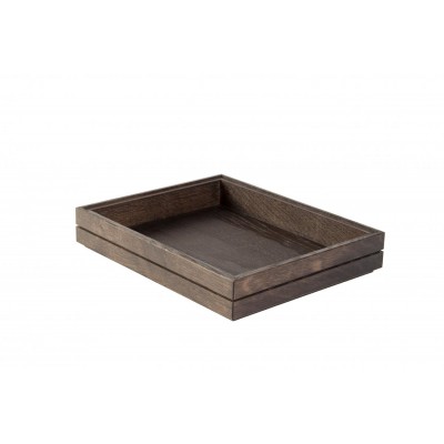 ΣΤΟΙΒΑΖΟΜΕΝΟ ΤΕΛΑΡΟ GN1/2 325x265x40mm HAVANA BLACK